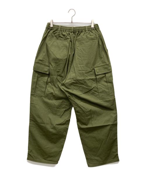 KEBOZ（ケボズ）KEBOZ (ケボズ) COTTON RIPSTOP CARGO PANTS カーキ サイズ:L 未使用品の古着・服飾アイテム