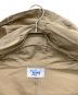 中古・古着 KEBOZ (ケボズ) PACKABLE RIPSTOP NYLON HOODIE JACKET ベージュ サイズ:LARGE 未使用品：13000円