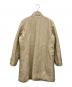 BALMAIN (バルマン) ラムレザースタンドカラーコート ベージュ サイズ:13：5000円