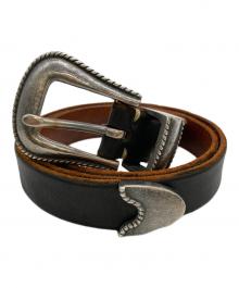 VINTAGE WORKS（ヴィンテージワークス）の古着「ウエスタンベルト」｜ブラック