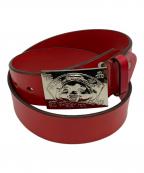 EVISUエヴィス）の古着「ベルト」｜レッド