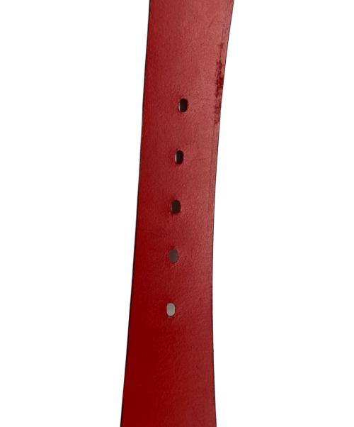 EVISU（エヴィス）EVISU (エヴィス) ベルト レッドの古着・服飾アイテム