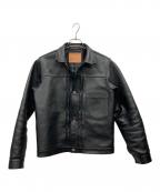 JELADOジェラード）の古着「44Leather Jacket ホースレザー」｜ブラック