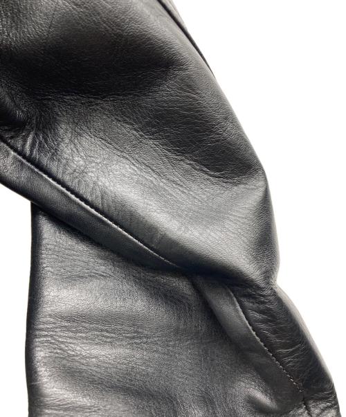 JELADO（ジェラード）JELADO (ジェラード) 44Leather Jacket ホースレザー ブラック サイズ:Mの古着・服飾アイテム