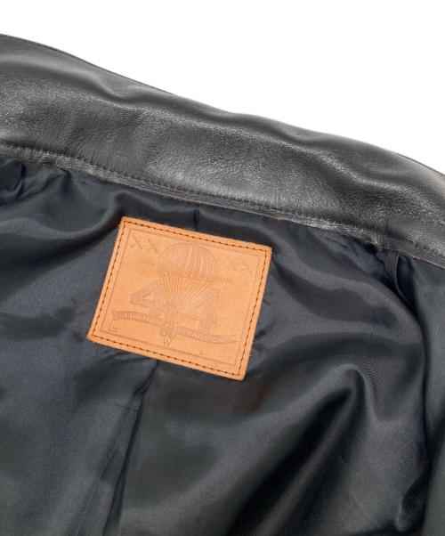 JELADO（ジェラード）JELADO (ジェラード) 44Leather Jacket ホースレザー ブラック サイズ:Mの古着・服飾アイテム