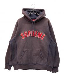SUPREME（シュプリーム）の古着「PEARL LOGO HOODED SWEATSHIRT」｜ネイビー