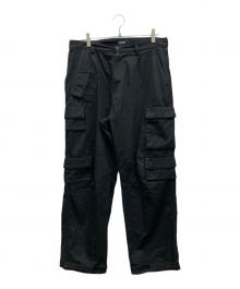 X-LARGE（エクストララージ）の古着「ダブルポケットカーゴパンツ」｜ブラック