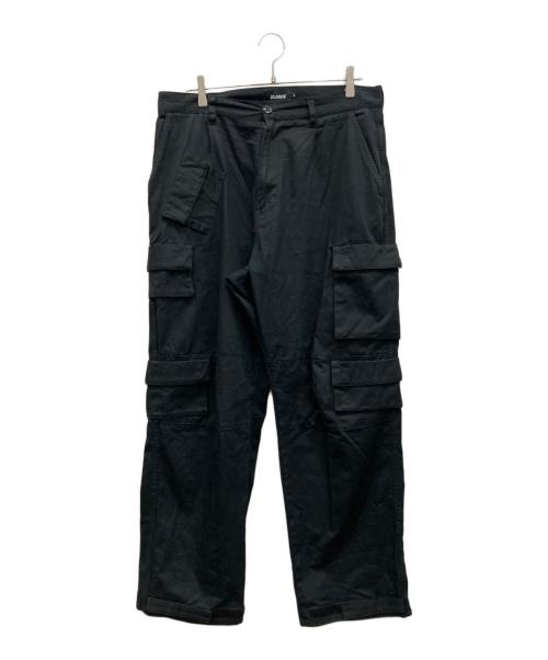 X-LARGE（エクストララージ）X-LARGE (エクストララージ) ダブルポケットカーゴパンツ ブラック サイズ:36の古着・服飾アイテム
