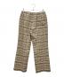 ACNE STUDIOS (アクネ ストゥディオズ) チェックパンツ ベージュ サイズ:XS 165/654A：5000円