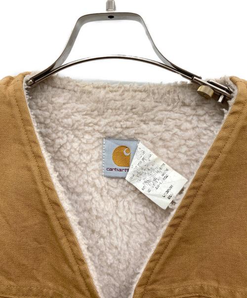 CarHartt（カーハート）CarHartt (カーハート) ダック地ベスト ブラウン サイズ:2X-LARGEの古着・服飾アイテム
