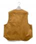 CarHartt (カーハート) ダック地ベスト ブラウン サイズ:2X-LARGE：10000円