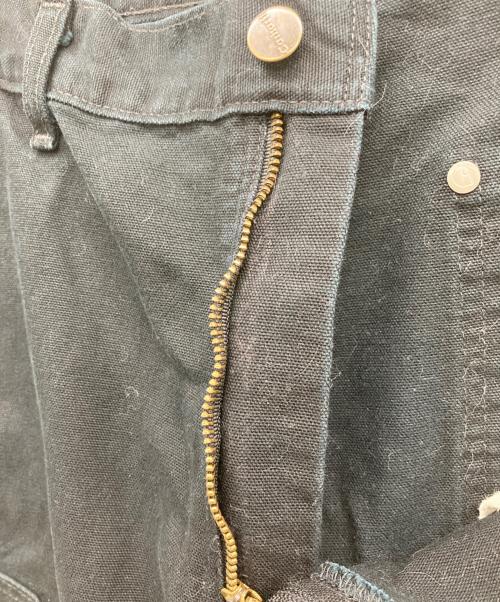 CarHartt（カーハート）CarHartt (カーハート) ダック地ダブルニーペインターパンツ ブラック サイズ:34×32の古着・服飾アイテム