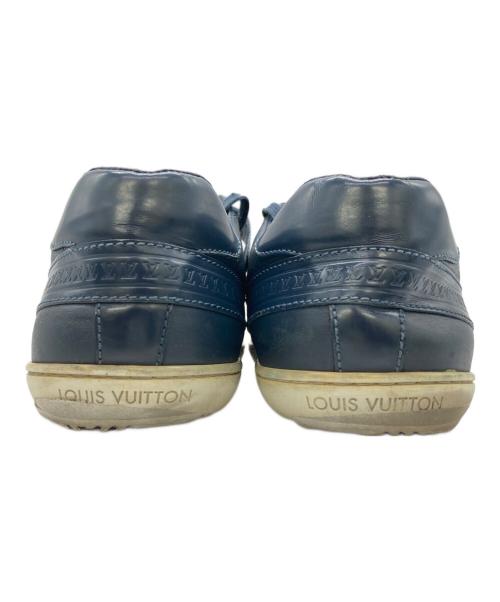 LOUIS VUITTON（ルイ ヴィトン）LOUIS VUITTON (ルイ ヴィトン) ベルテッドスニーカー ネイビー サイズ:8の古着・服飾アイテム