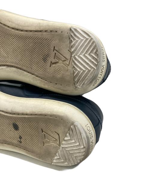 LOUIS VUITTON（ルイ ヴィトン）LOUIS VUITTON (ルイ ヴィトン) ベルテッドスニーカー ネイビー サイズ:8の古着・服飾アイテム