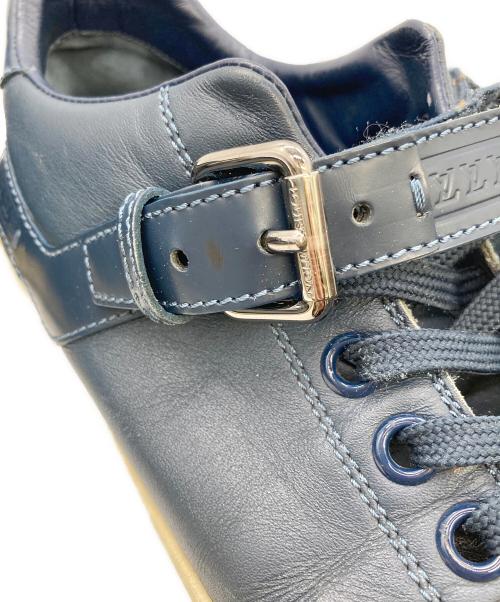 LOUIS VUITTON（ルイ ヴィトン）LOUIS VUITTON (ルイ ヴィトン) ベルテッドスニーカー ネイビー サイズ:8の古着・服飾アイテム