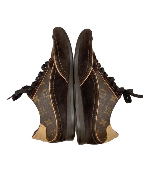 LOUIS VUITTON（ルイ ヴィトン）LOUIS VUITTON (ルイ ヴィトン) ローカットスウェードスニーカー ブラウン サイズ:6 2/1の古着・服飾アイテム