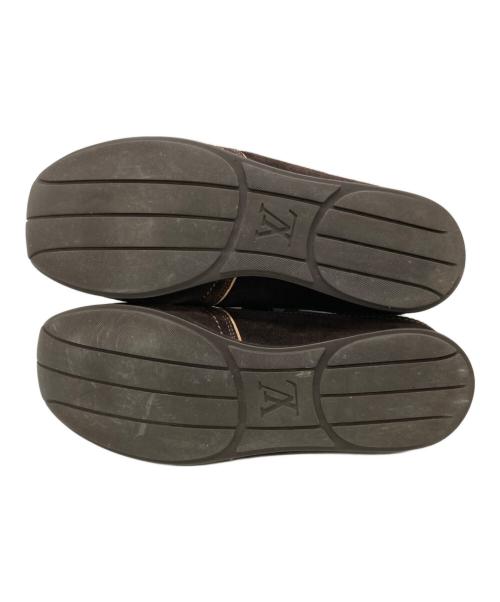 LOUIS VUITTON（ルイ ヴィトン）LOUIS VUITTON (ルイ ヴィトン) ローカットスウェードスニーカー ブラウン サイズ:6 2/1の古着・服飾アイテム