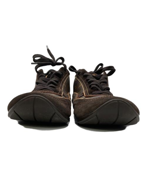 LOUIS VUITTON（ルイ ヴィトン）LOUIS VUITTON (ルイ ヴィトン) ローカットスウェードスニーカー ブラウン サイズ:6 2/1の古着・服飾アイテム