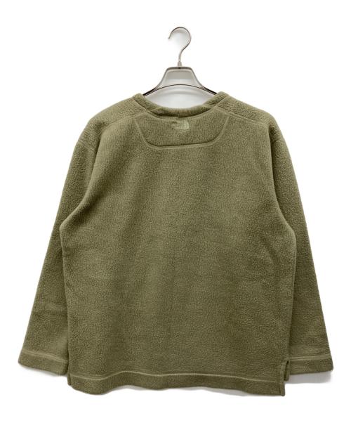 THE NORTH FACE（ザ ノース フェイス）THE NORTH FACE (ザ ノース フェイス) フリーススウェット 黄緑 サイズ:Sの古着・服飾アイテム