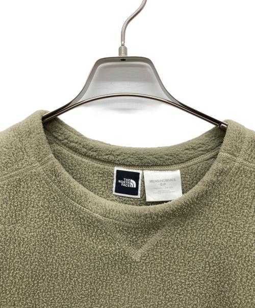THE NORTH FACE（ザ ノース フェイス）THE NORTH FACE (ザ ノース フェイス) フリーススウェット 黄緑 サイズ:Sの古着・服飾アイテム