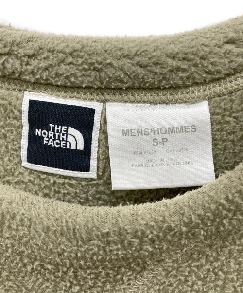 THE NORTH FACE（ザ ノース フェイス）THE NORTH FACE (ザ ノース フェイス) フリーススウェット 黄緑 サイズ:Sの古着・服飾アイテム