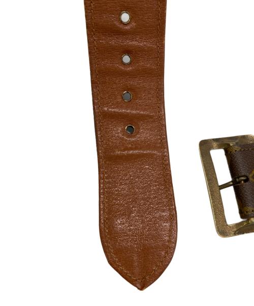 LOUIS VUITTON（ルイ ヴィトン）LOUIS VUITTON (ルイ ヴィトン) レザーベルト ブラウン サイズ:90の古着・服飾アイテム