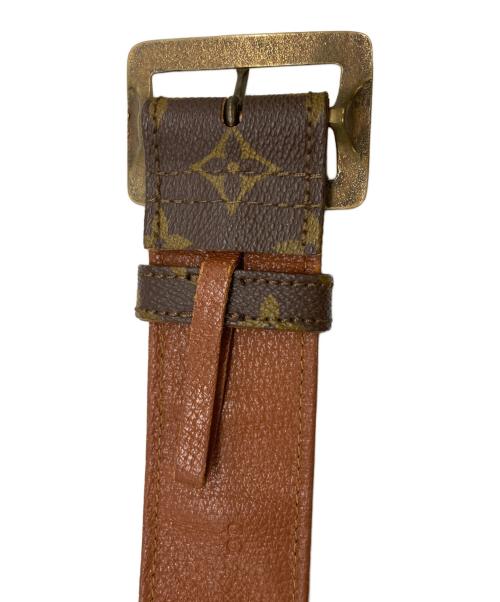 LOUIS VUITTON（ルイ ヴィトン）LOUIS VUITTON (ルイ ヴィトン) レザーベルト ブラウン サイズ:90の古着・服飾アイテム