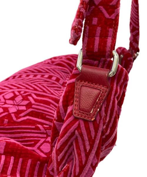 DIESEL（ディーゼル）DIESEL (ディーゼル) ショルダーバッグ ピンクの古着・服飾アイテム