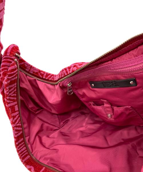 DIESEL（ディーゼル）DIESEL (ディーゼル) ショルダーバッグ ピンクの古着・服飾アイテム