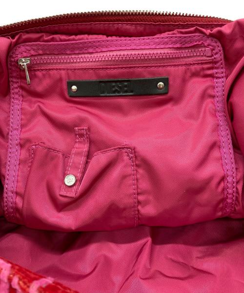 DIESEL（ディーゼル）DIESEL (ディーゼル) ショルダーバッグ ピンクの古着・服飾アイテム