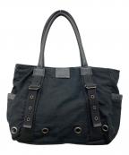 BURBERRY BLACK LABELバーバリーブラックレーベル）の古着「ハンドバッグ」｜ブラック