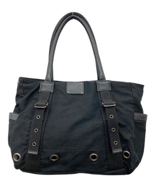 BURBERRY BLACK LABEL（バーバリーブラックレーベル）BURBERRY BLACK LABEL (バーバリーブラックレーベル) ハンドバッグ ブラックの古着・服飾アイテム