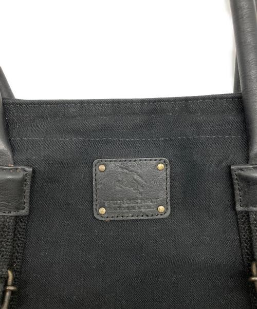 BURBERRY BLACK LABEL（バーバリーブラックレーベル）BURBERRY BLACK LABEL (バーバリーブラックレーベル) ハンドバッグ ブラックの古着・服飾アイテム