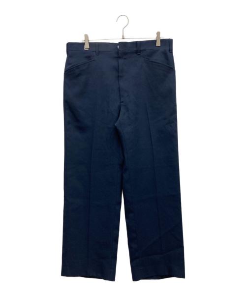 HAGGAR（ハガー）HAGGAR (ハガー) スラックス ネイビー サイズ:不明の古着・服飾アイテム