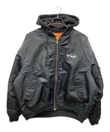 MARK GONZALES（マーク・ゴンザレス）の古着「フライトジャケット」｜ブラック