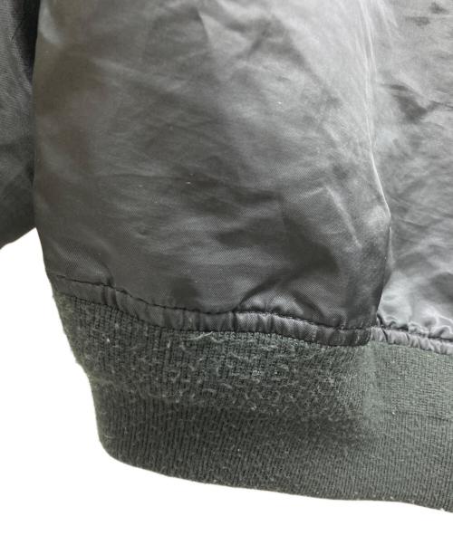 MARK GONZALES（マーク・ゴンザレス）MARK GONZALES (マーク・ゴンザレス) フライトジャケット ブラック サイズ:M,C88-96,T165-175の古着・服飾アイテム