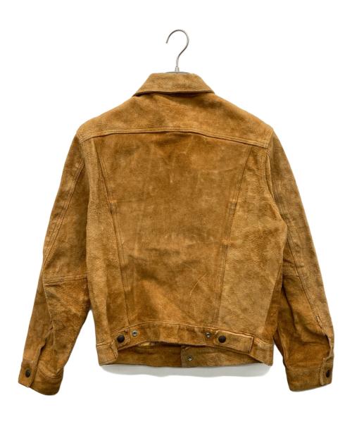 LEVI'S（リーバイス）LEVI'S (リーバイス) スウェードトラッカージャケット ブラウン サイズ:不明の古着・服飾アイテム