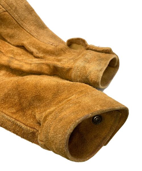 LEVI'S（リーバイス）LEVI'S (リーバイス) スウェードトラッカージャケット ブラウン サイズ:不明の古着・服飾アイテム