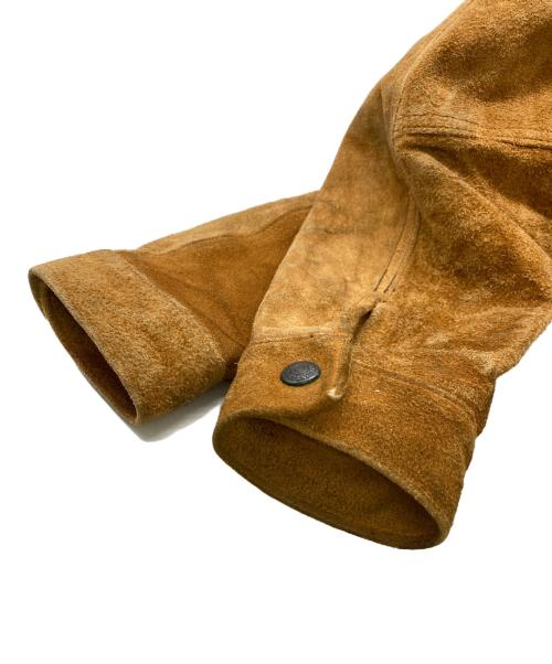 LEVI'S（リーバイス）LEVI'S (リーバイス) スウェードトラッカージャケット ブラウン サイズ:不明の古着・服飾アイテム