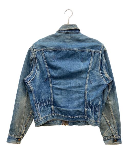 Wrangler（ラングラー）Wrangler (ラングラー) 11MJZ デニムジャケット 前期タイプ 縦ベル インディゴ サイズ:40の古着・服飾アイテム