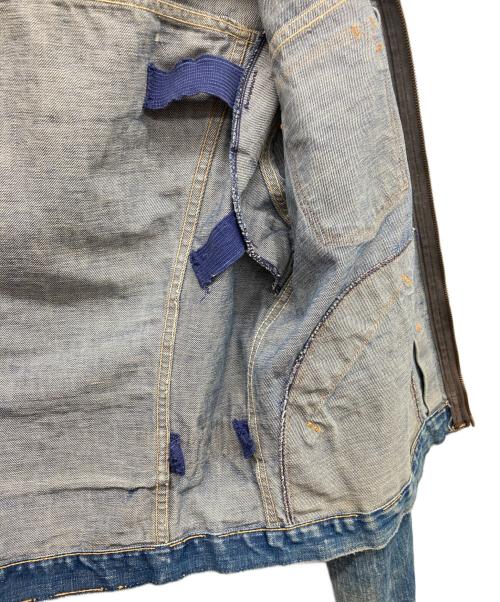 Wrangler（ラングラー）Wrangler (ラングラー) 11MJZ デニムジャケット 前期タイプ 縦ベル インディゴ サイズ:40の古着・服飾アイテム