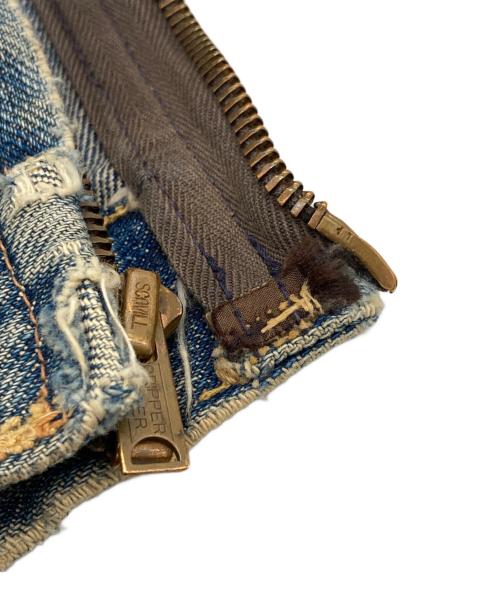 Wrangler（ラングラー）Wrangler (ラングラー) 11MJZ デニムジャケット 前期タイプ 縦ベル インディゴ サイズ:40の古着・服飾アイテム