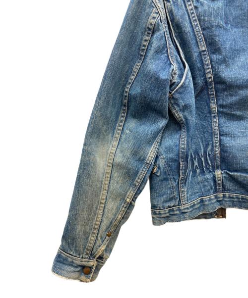 Wrangler（ラングラー）Wrangler (ラングラー) 11MJZ デニムジャケット 前期タイプ 縦ベル インディゴ サイズ:40の古着・服飾アイテム