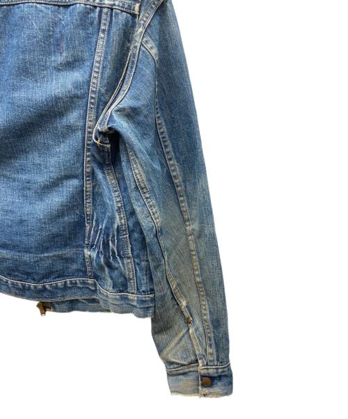 Wrangler（ラングラー）Wrangler (ラングラー) 11MJZ デニムジャケット 前期タイプ 縦ベル インディゴ サイズ:40の古着・服飾アイテム