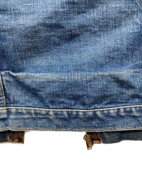 Wrangler（ラングラー）Wrangler (ラングラー) 11MJZ デニムジャケット 前期タイプ 縦ベル インディゴ サイズ:40の古着・服飾アイテム