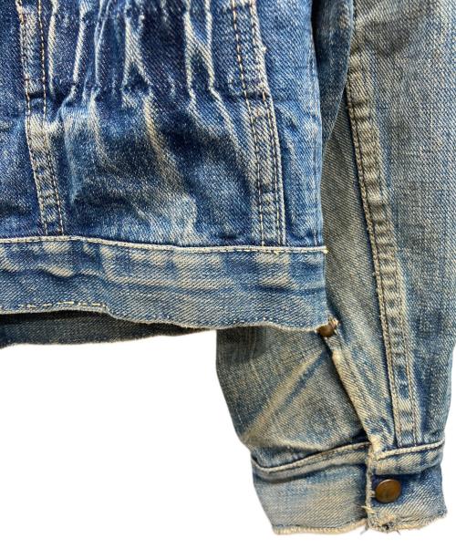 Wrangler（ラングラー）Wrangler (ラングラー) 11MJZ デニムジャケット 前期タイプ 縦ベル インディゴ サイズ:40の古着・服飾アイテム