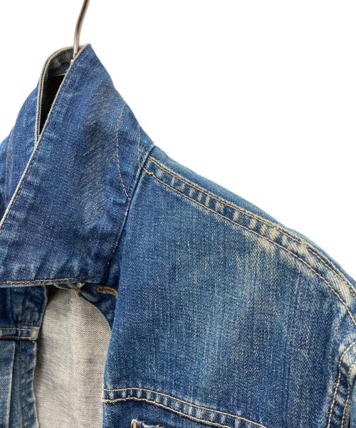 Wrangler（ラングラー）Wrangler (ラングラー) 11MJZ デニムジャケット 前期タイプ 縦ベル インディゴ サイズ:40の古着・服飾アイテム