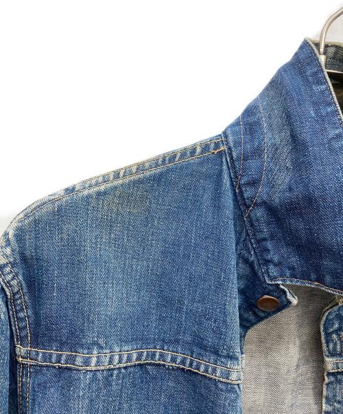 Wrangler（ラングラー）Wrangler (ラングラー) 11MJZ デニムジャケット 前期タイプ 縦ベル インディゴ サイズ:40の古着・服飾アイテム