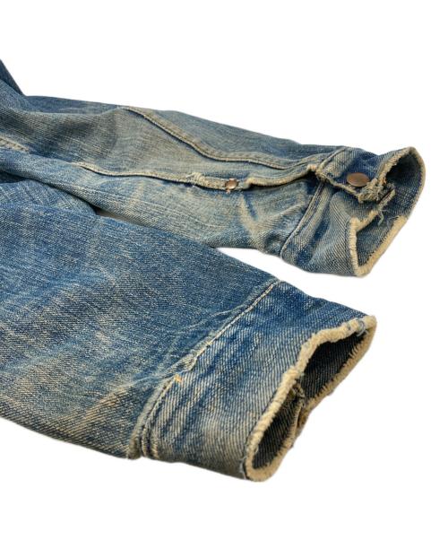 Wrangler（ラングラー）Wrangler (ラングラー) 11MJZ デニムジャケット 前期タイプ 縦ベル インディゴ サイズ:40の古着・服飾アイテム