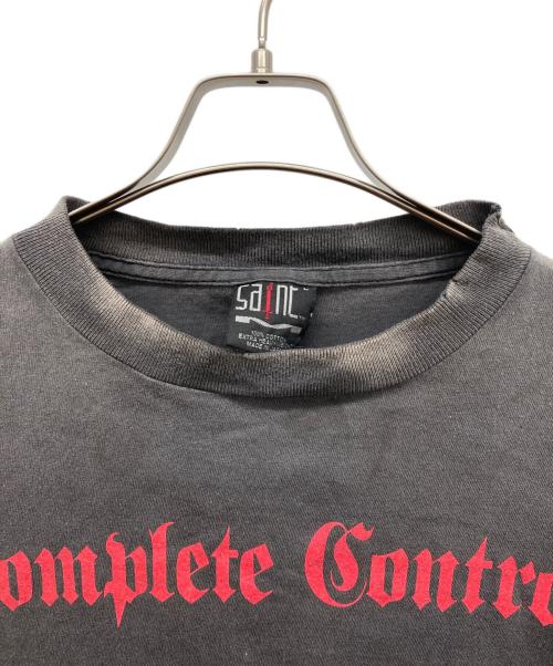 SAINT MICHAEL（セントマイケル）SAINT MICHAEL (セントマイケル) COMPLETE CONTRL KK LS TEE ブラック サイズ:Lの古着・服飾アイテム
